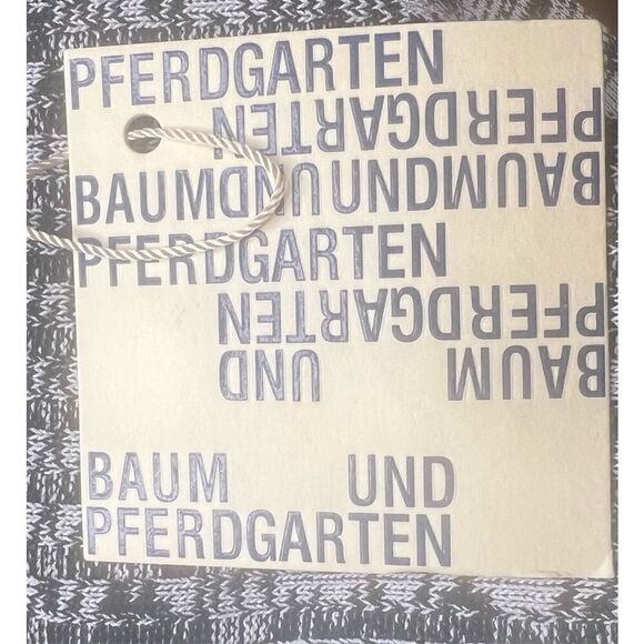 Baum und Pfergarten Cabriola Button-Up Sweater Dress in Black White Moulin NWT S - Picture 10 of 11